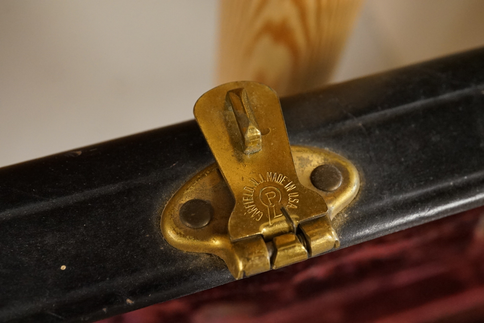 A 19th century violin, and a cased Boosey & Hawkes clarinet